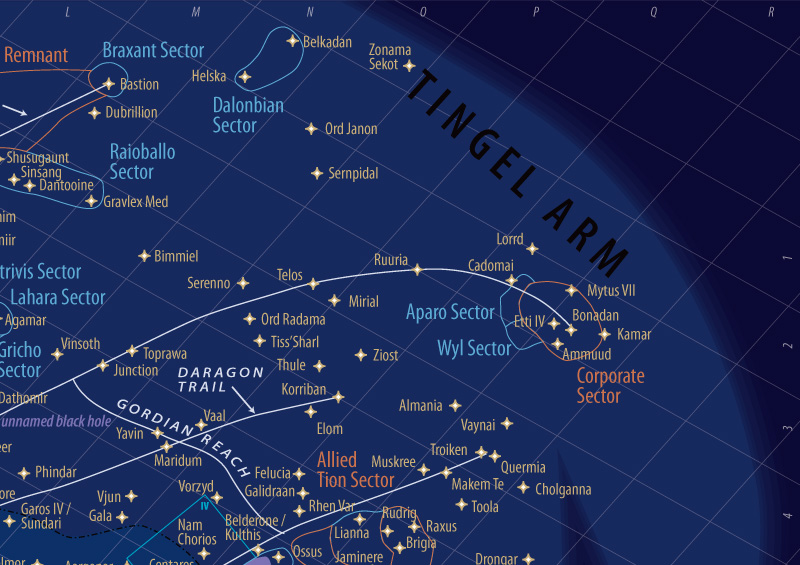 Map of the Galaxy page 1, overview